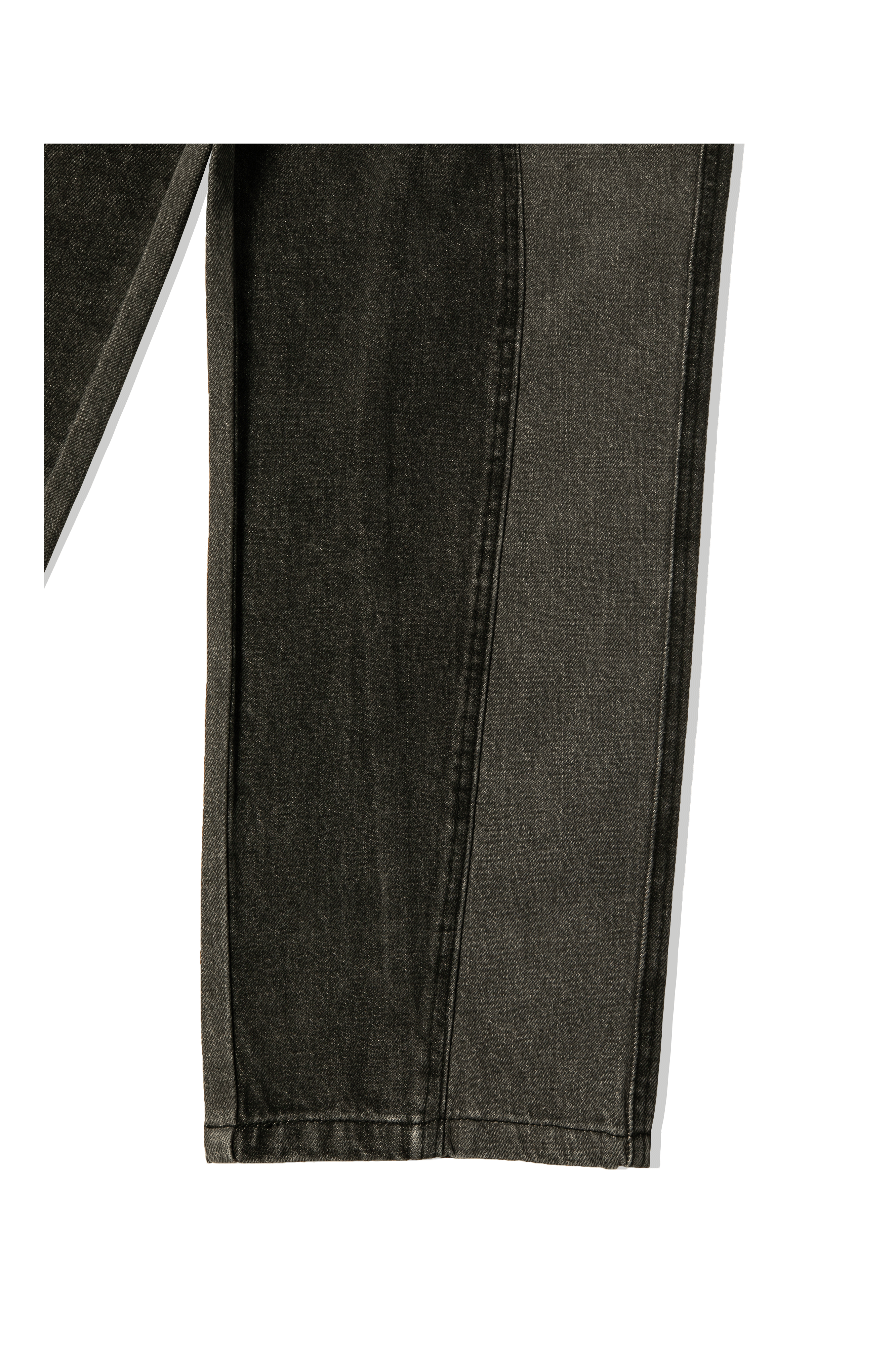 Blocked Relaxed Denim Pants