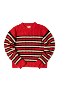 Stripes Crewneck Knitted Sweater