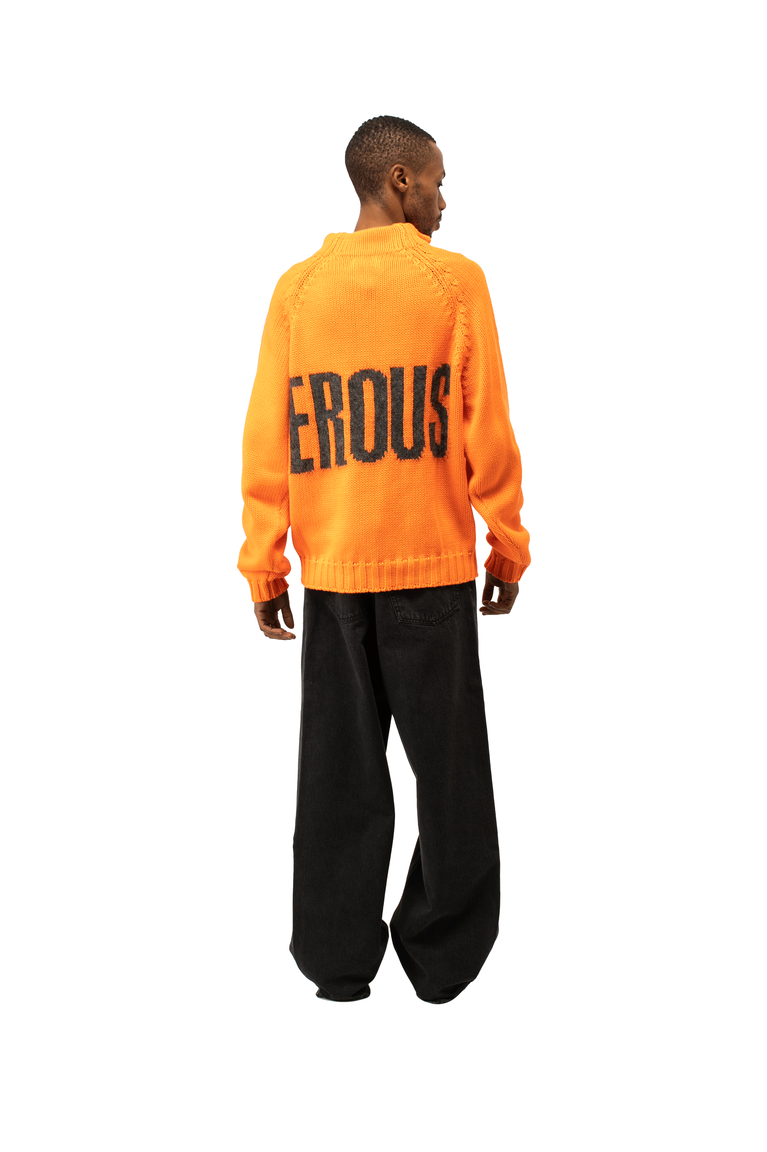 Open Neck Dangerous Intarsia