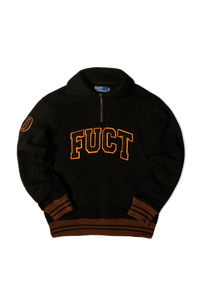 Academy Logo Quarter Zip Sweater