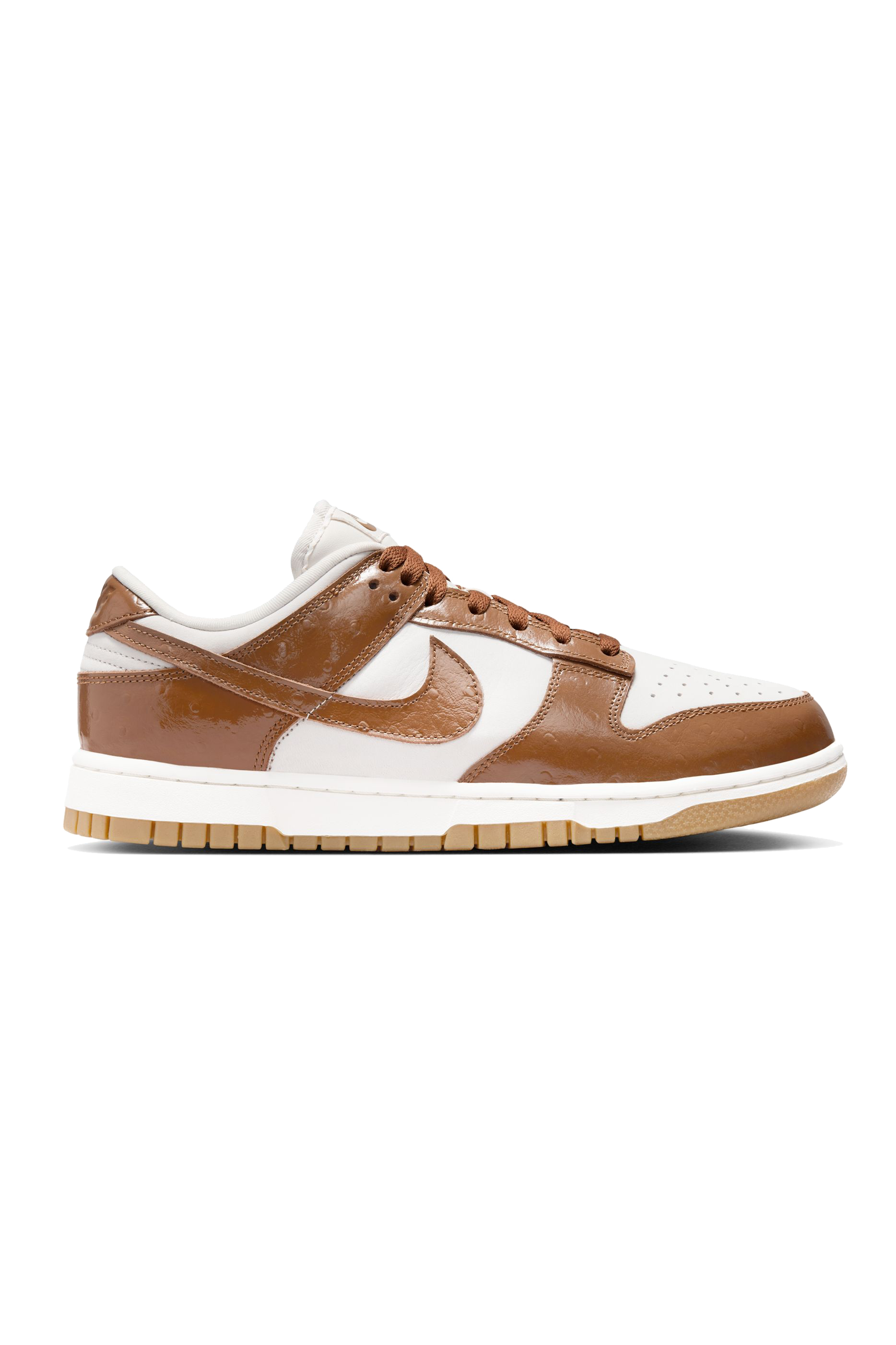 W Dunk Low Lux "Brown Ostrich"