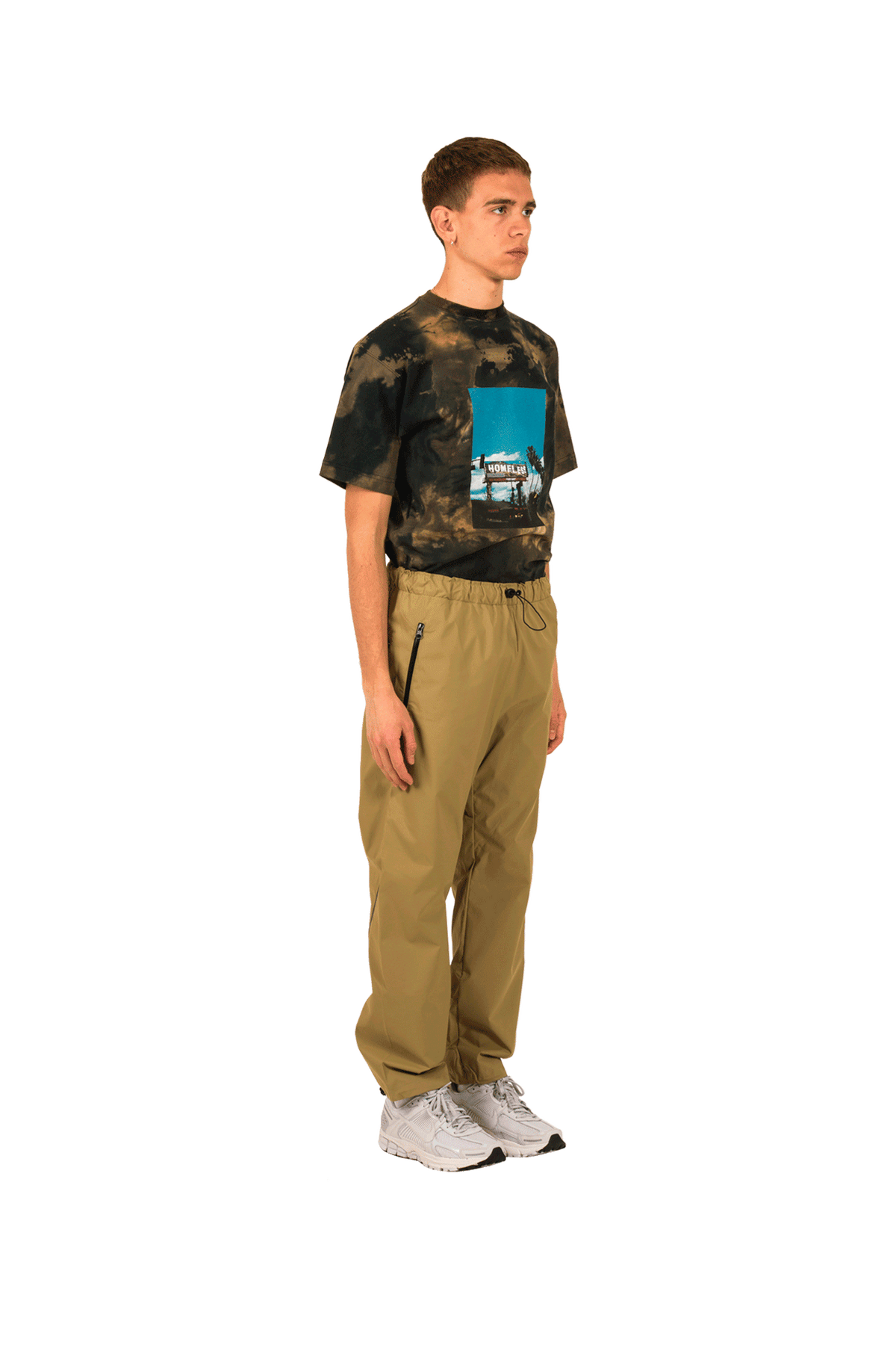 Human Resistance Pantaloni HR Windbreaker Pants Verde [option2] - One Block Down