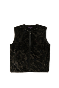 Papillon Micro Fur W.U. Piping Vest