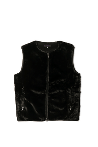 Micro Fur W.U. Piping Vest