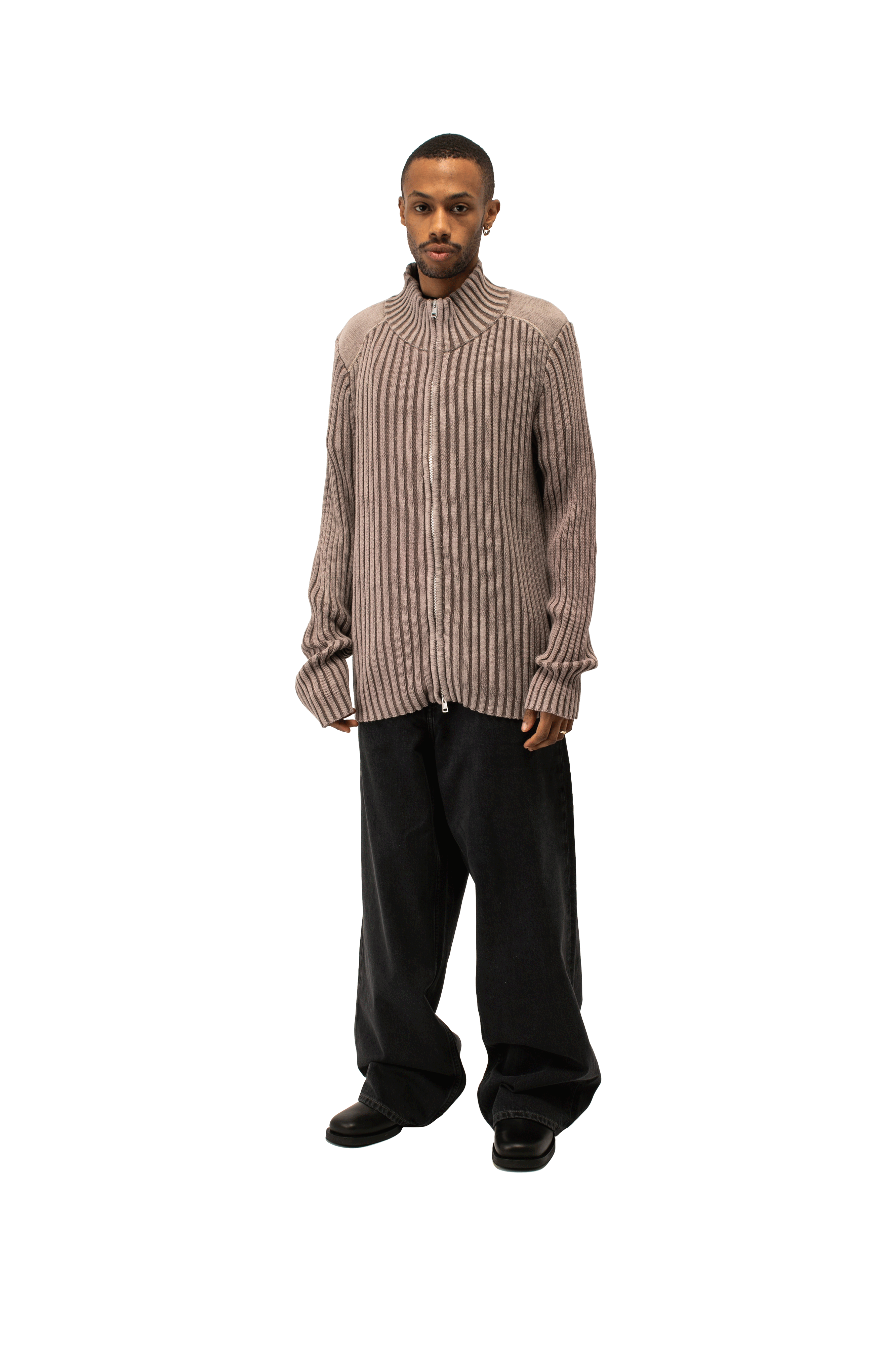 Classic Zip Cardigan