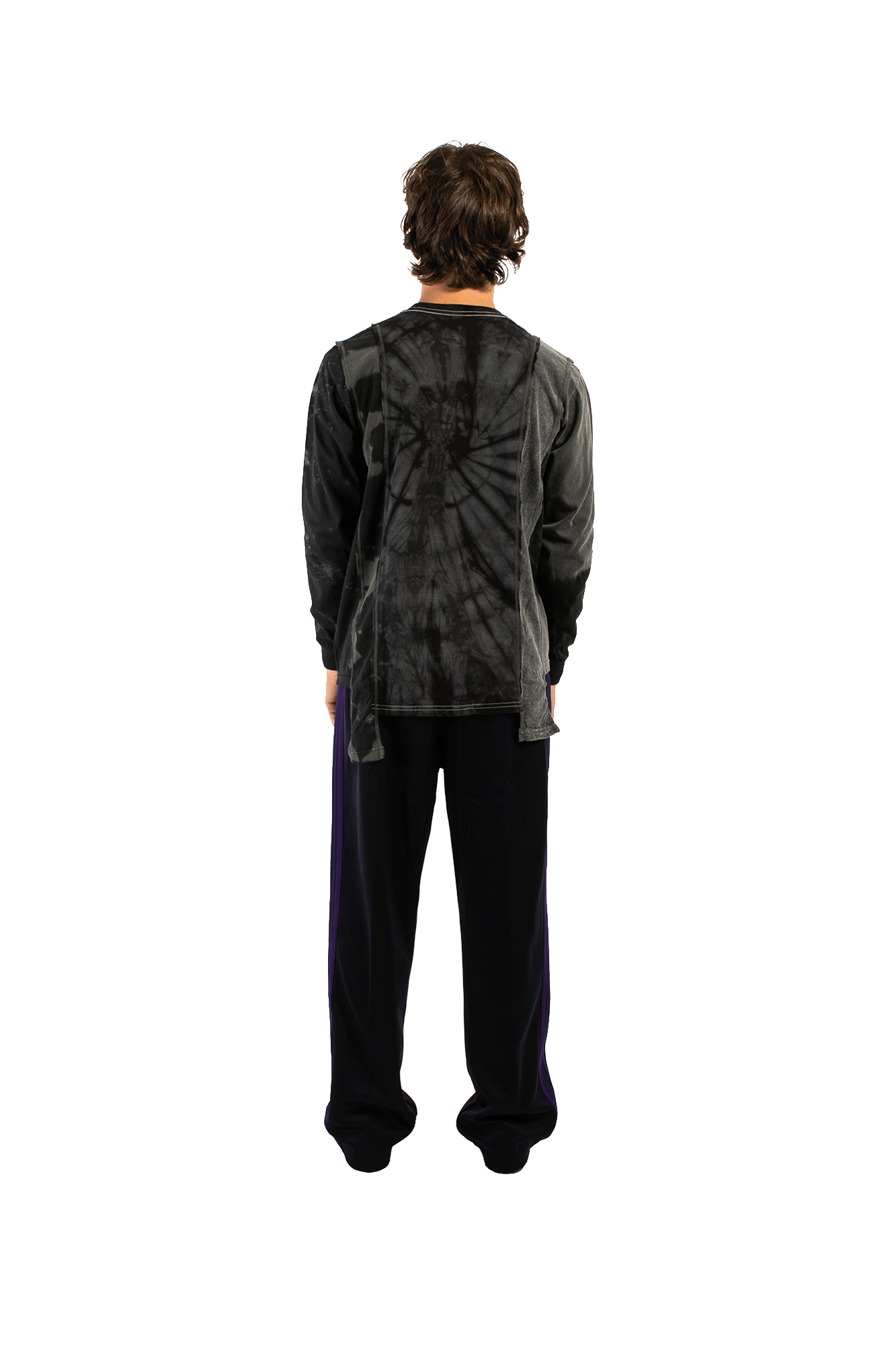 B&W Mishmash 5 Cuts Longsleeve Tee