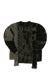 B&W Mishmash 5 Cuts Longsleeve Tee