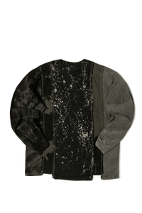 B&W Mishmash 5 Cuts Longsleeve Tee