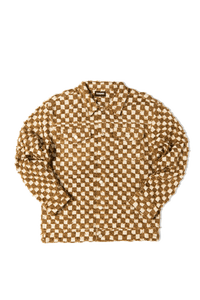 Curfew Checker Trucker Jacket