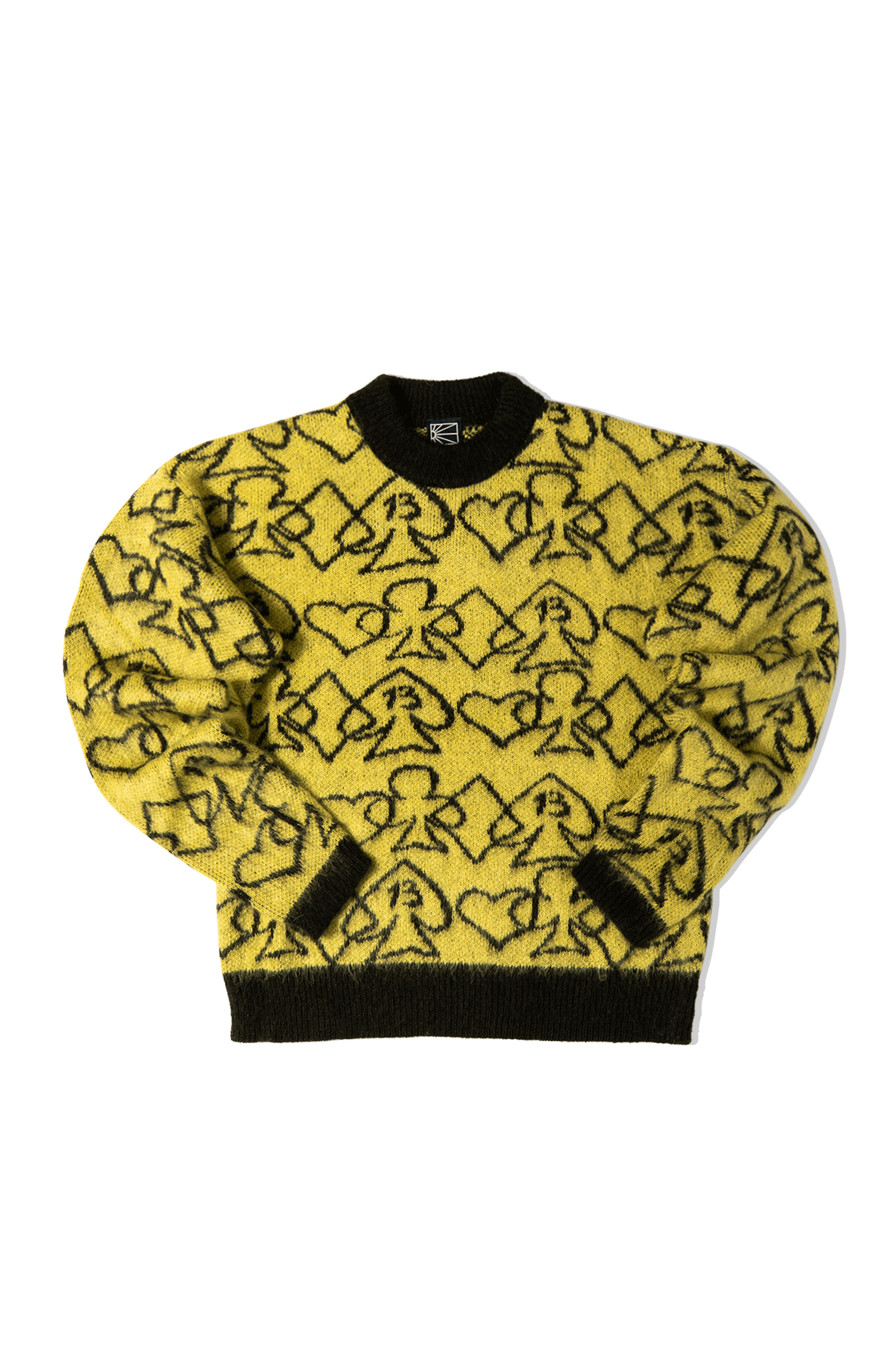 Card Suite Crewneck Jumper