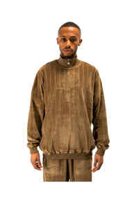 Zip Neck Sweatshirt