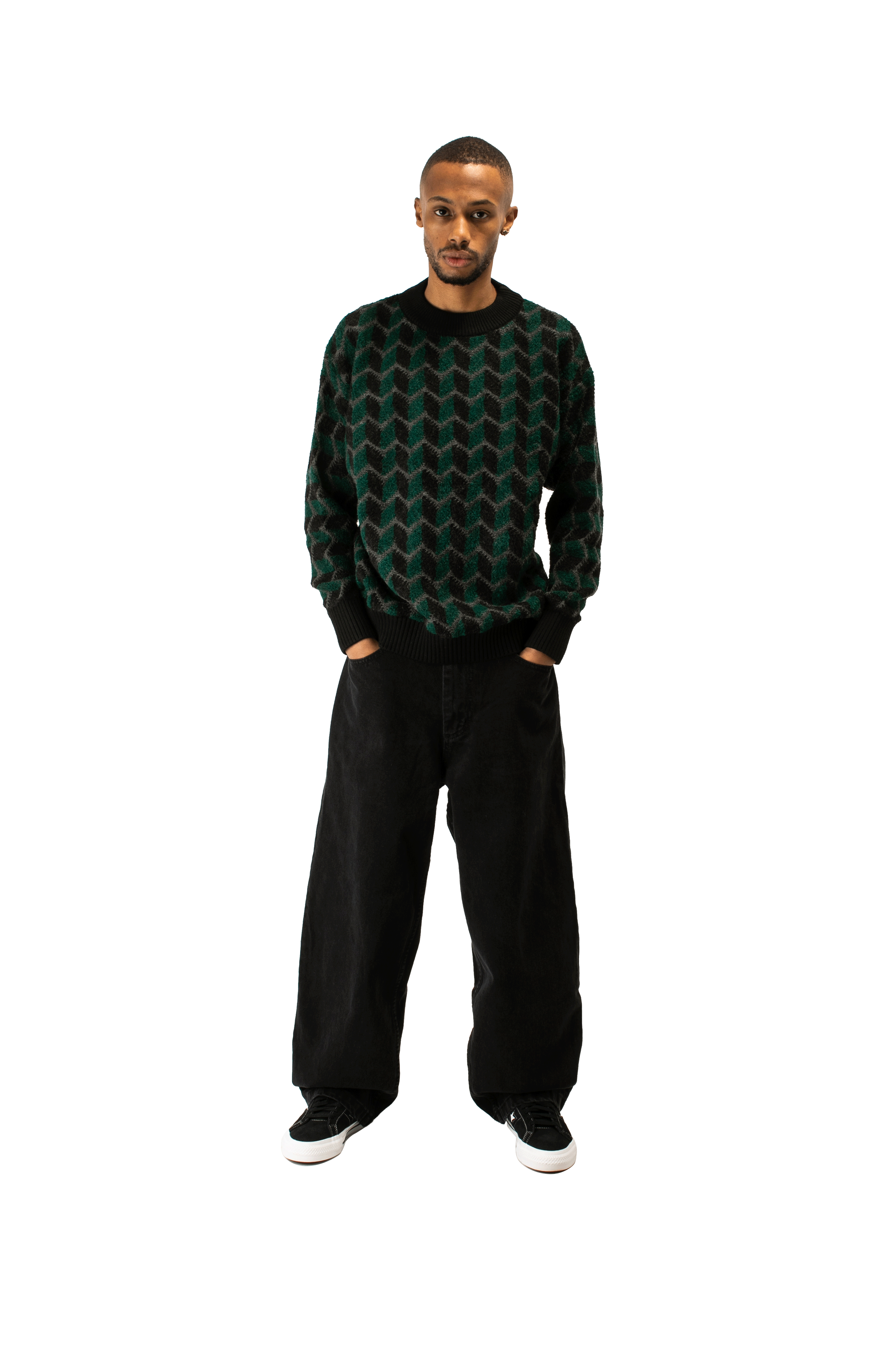 Zig Zag Knit Sweater