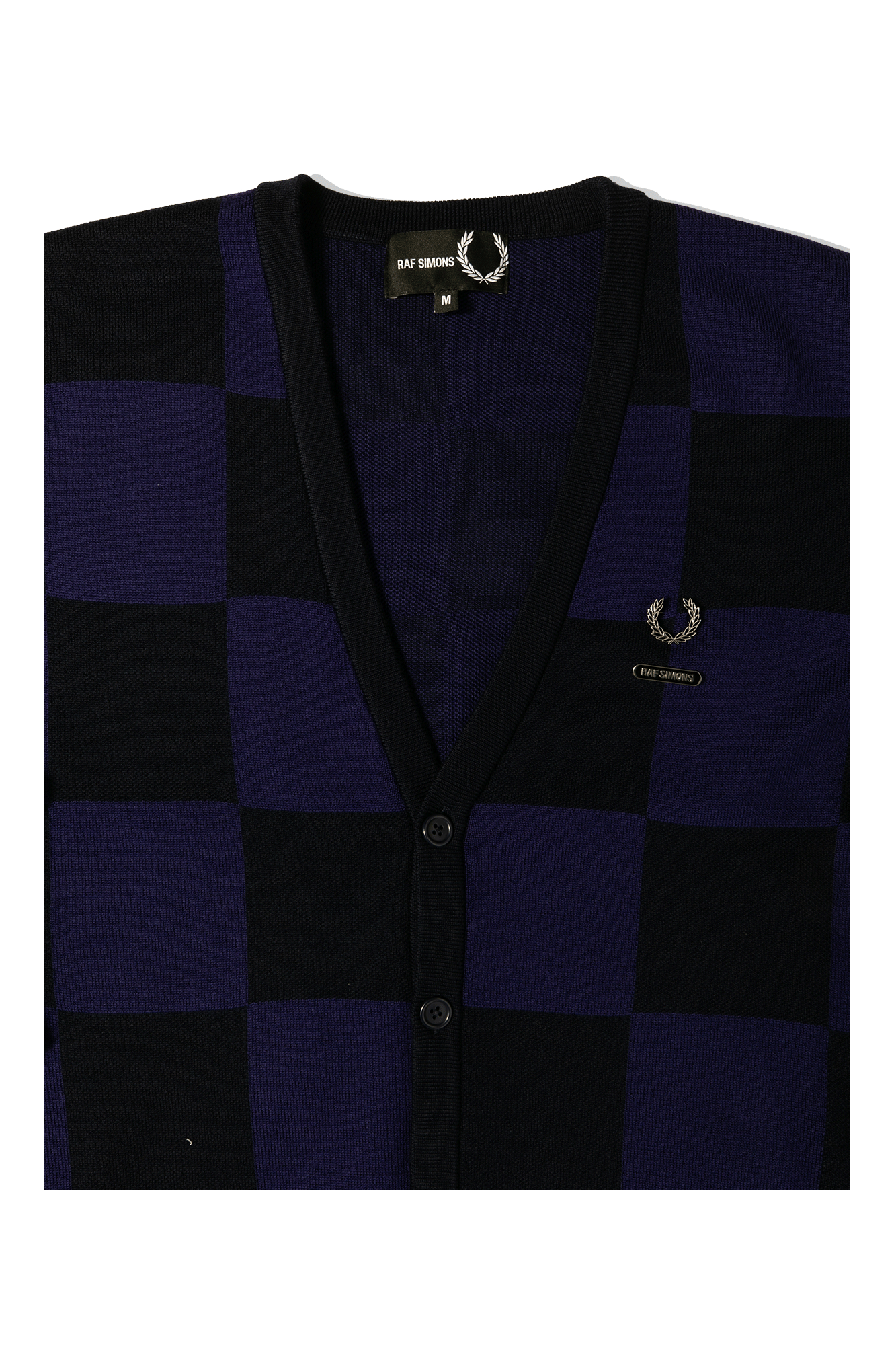 Checkerboard Cardigan x Raf Simons