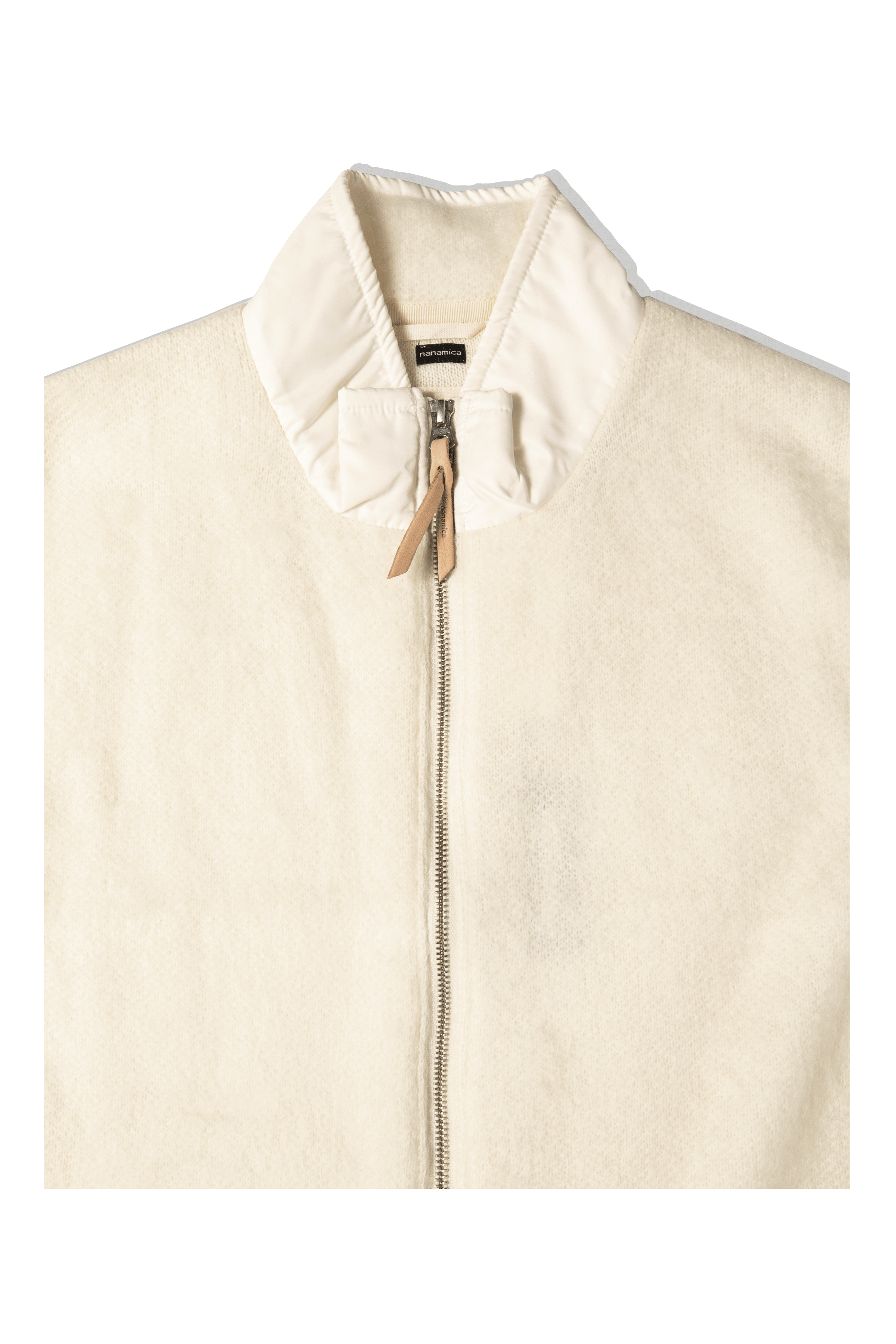 Zip-Up Mohair Vest